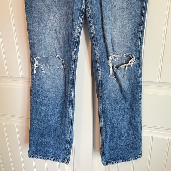 Free people straight high rise distressed jeans 29 - Picture 3 of 9